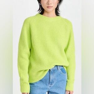 Mara Hoffman Lime Green Women's Sweater
